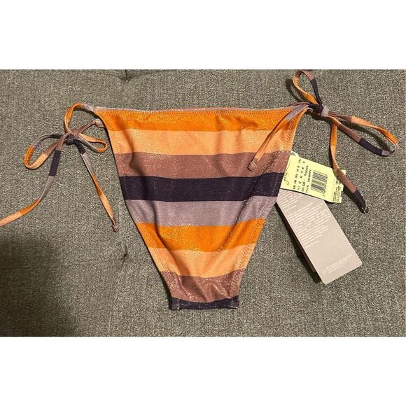 Gottex Luma Side Tie Bikini Bottoms Only Size 10 - Picture 3 of 7